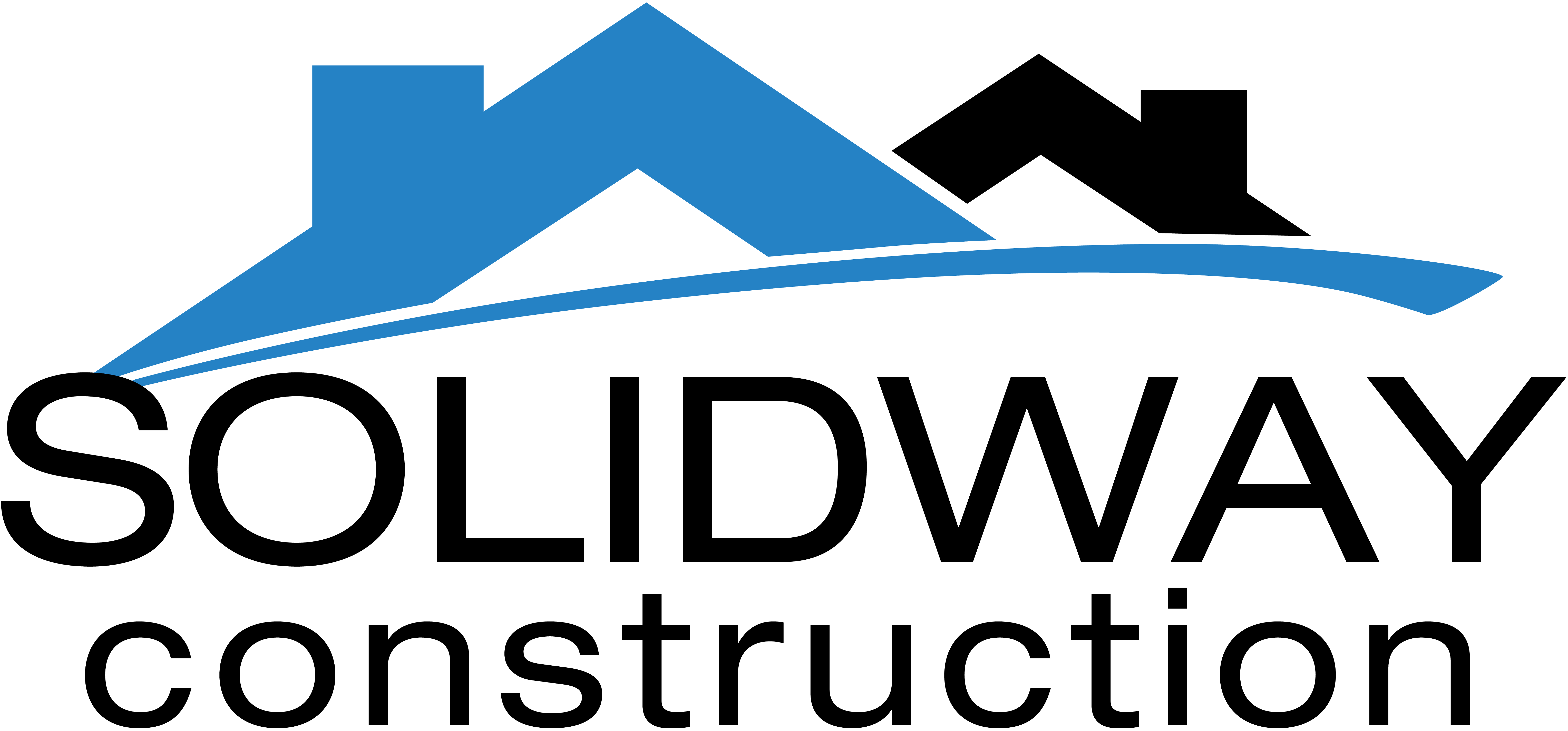 Solid construction services logo color